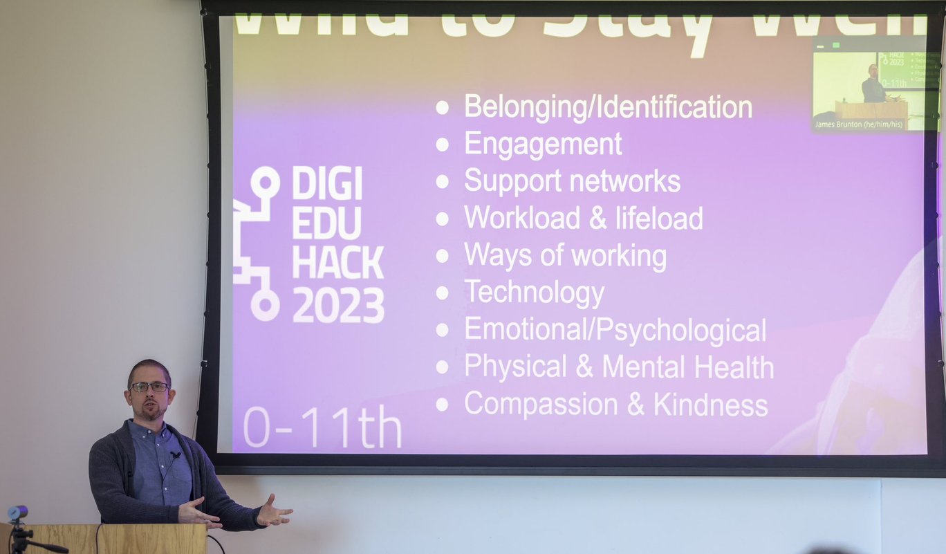 Dr James Brunton presentation as part of the Erasmus+ Hacking Innovative Pedagogies - Digital Education Rewilded project